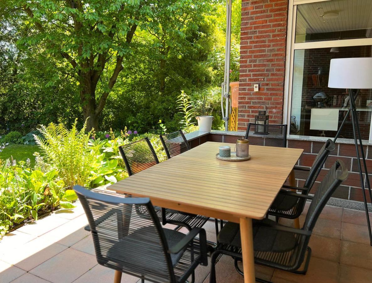 Aussergewoehnliches Haus Mit Sauna, Kamin Und Garten Wilhelmshaven Ngoại thất bức ảnh